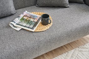 Sofá de 3 Lugares Revos – Cinzento – 200x80x100 cm