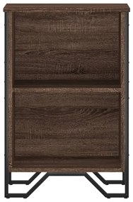 Estante 50x31x74,5 cm derivados de madeira carvalho castanho