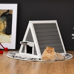 Árvore para gatos multicamadas com poleiro e bola suspensa - bege