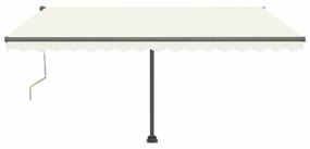 Toldo automático independente 400x350 cm cor creme