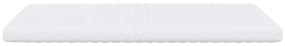 Colchão de espuma 140x220 cm 7 zonas dureza 20 ILD branco