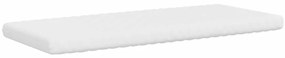 Colchão de espuma 100x220 cm 7 zonas dureza 20 ILD branco