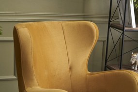 Cadeirão Karina – Dourado – 73x87x80 cm