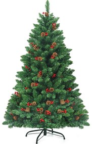 Árvore de Natal artificial com luzes LED 200cm