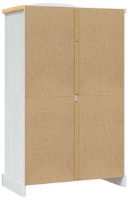 Roupeiro Corona Range pinho mexicano com 2 portas branco