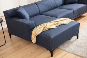 Sofá de Canto Petra – Azul – 145 x 250 cm