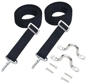Alças superiores para bimini 2 pcs tecido e aço inoxidável