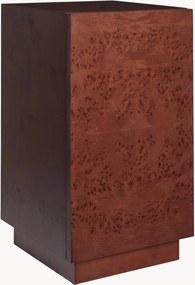 Mesa de apoio em madeira Burl