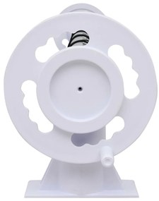Enrolador para cobertura de piscina com base de plástico
