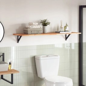 vidaXL Tampo de mesa retangular 160x40x2 cm madeira de acácia maciça