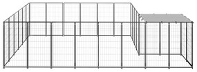 Canil 12,1 m² aço preto