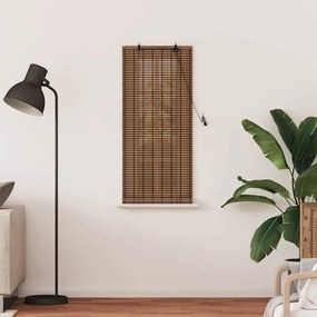 Persianas e Sombras de Janela Castanho 60 x 160 cm Bambu