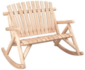 3 pcs conjunto lounge de jardim madeira de abeto maciça