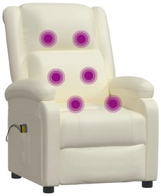 Poltrona Andorra com 6 Pontos de Massagens e Reclinação Elétrica em Co