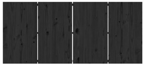 Mesa de bar 180x80x110 cm pinho maciço preto