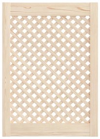 Portas de armário design treliça 2 pcs 49,5x69 cm pinho maciço