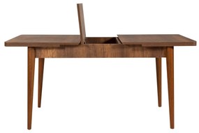 Conjunto de Mesa de Jantar Extensível e Cadeiras Vina – Nogueira e Ped