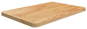 Bancada p/ WC 60x40x2,5 cm madeira tratada castanho-claro