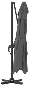 Guarda-sol de Braço Articulado Antracite