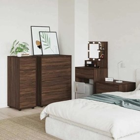 vidaXL Armário de arrumação Carvalho Marrom 40 x 48 x 105 cm