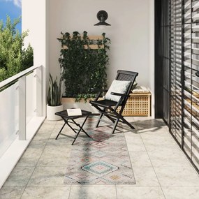 Tapete de interior e exterior design vintage ARBIZU 80x250 cm