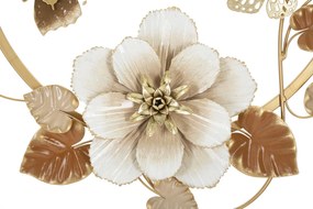 PAINEL DE PAREDE DE FERRO ROUNS 58,4X5,1X63,5 CM MULTICOLORIDO