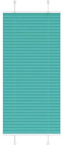 vidaXL Gasolina verde Plissada Cega 65x100 cm Largura Tecido 64,4 cm