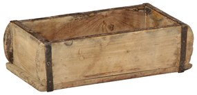 vidaXL Bandeja 30x15x9 cm Madeira Sólida Reclamada