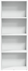 Estante 60x30x152 cm derivados de madeira branco