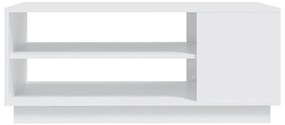 Mesa de centro 102x55x43 cm aglomerado branco