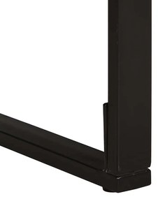 Mesa de jantar 140x70x75 cm madeira maciça de acácia