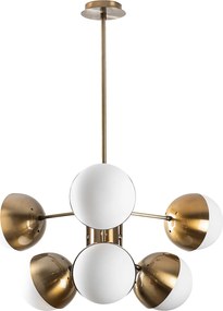 Candeeiro de Teto Karsor – Branco – 64 x 64 cm