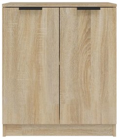 Aparadores 2 pcs 60x30x70 cm madeira processada carvalho sonoma