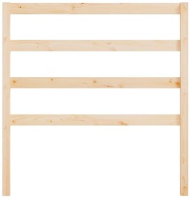 Cabeceira de cama 95x4x100 cm pinho maciço