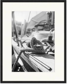Fotografia emoldurada Yatching