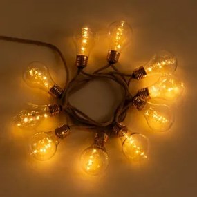 Guirlanda Decorativa Com Luzes Led 2,60 M Kogger Branco Cálid - Sklum