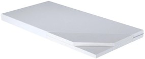 Cama infantil Luk 160x80 branca com grade - colchão e estrado incluido