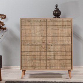 Armário Multiusos Multilux – Carvalho Sonoma – 95x111x36 cm