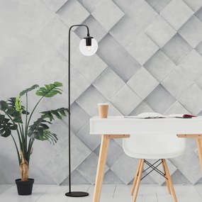Candeeiro de Pé Viran – Preto – 27 x 27 x 146 cm