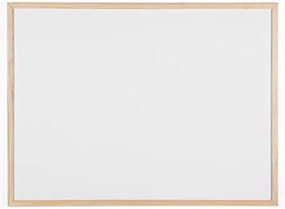 Quadro Branco Não Magnético com Moldura de Madeira 600x800 mm