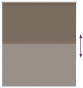 Persiana de enrolar 120x150 cm largura tecido 116,6cm poliéster