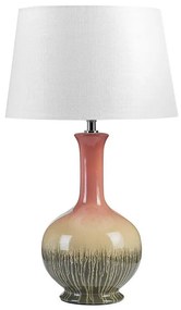 Candeeiro de mesa em cerâmica multicolor NIZAO Beliani