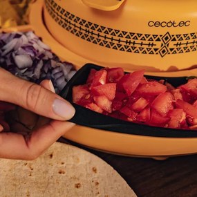 Máquina para aquecer os ingredientes Fun Taco Andale necessários para fazer tacos