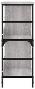 Estante 78,5x33x82 cm derivados de madeira cinzento sonoma