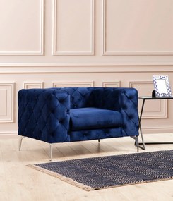 Cadeira Wing Como – Azul Marinho – 108x70x90 cm