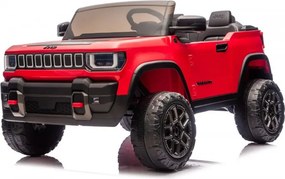 JIPE ELÉTRICO INFANTIL 4x4 Recon 12v, 2 lugares Vermelho