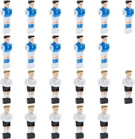 vidaXL Jogadores de matraquilhos para varões de 15,9 mm 22 pcs