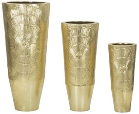 P/VASOS GOLDELY TRIS CM Ø 50,8X114,9-40X92,7-29,8X70,5