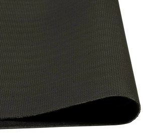 Tapete de cozinha lavável 45x150 cm veludo padrão chávena preto