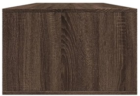 Mesa de centro 102x55x35 cm derivados madeira carvalho castanho